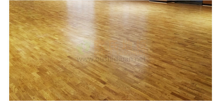 河南籃球館運動木地板施工團隊