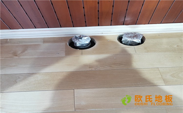 山西榆次王湖小學(xué)體育館木地板項(xiàng)目案例