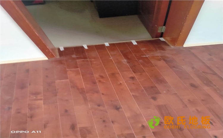 四川南充消防隊體育館木地板改造