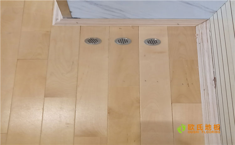 山東淄博潘莊某中學(xué)籃球館木地板項(xiàng)目